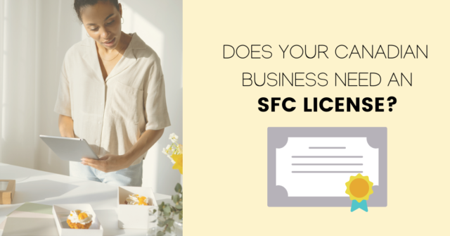 does your canadian business need an sfc licence?