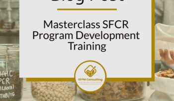 Masterclass SFCR Program Development Training by SFPM Consulting