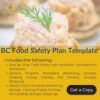 Save time and money with SFPM's BC Food Safety Plan Template - 2