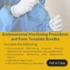 Save time and money with SFPM's Environmental Monitoring Procedures and Form Template Bundles - 2