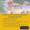 Save time and money with SFPM's Food Fraud Procedures and Form Template Bundles - 2