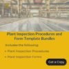 Save time and money with SFPM's Plant Inspection Procedures and Form Template Bundles - 2