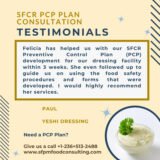 Feedback from Paul for SFPM's SFCR PCP Plan Consultation