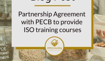 Partnership Agreement with PECB to provide ISO training courses by SFPM Consulting