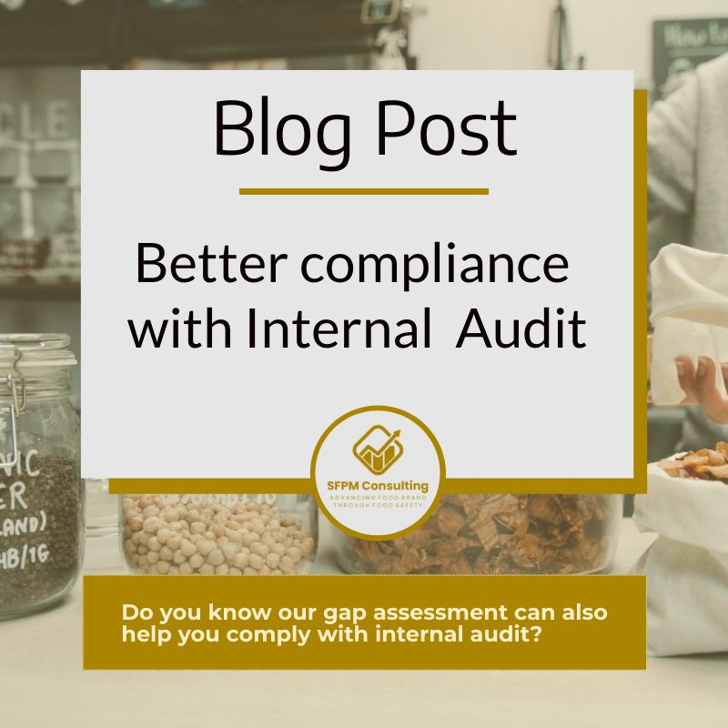 Better compliance with Internal Audit by SFPM Consulting