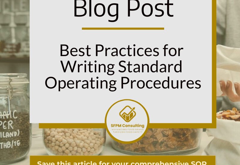 Best Practices for Writing Standard Operating Procedures by SFPM Consulting