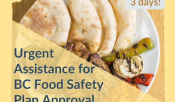 SFPM Consulting Build Urgent Assistance for BC Food Safety Plan