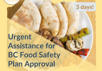 SFPM Consulting Build Urgent Assistance for BC Food Safety Plan