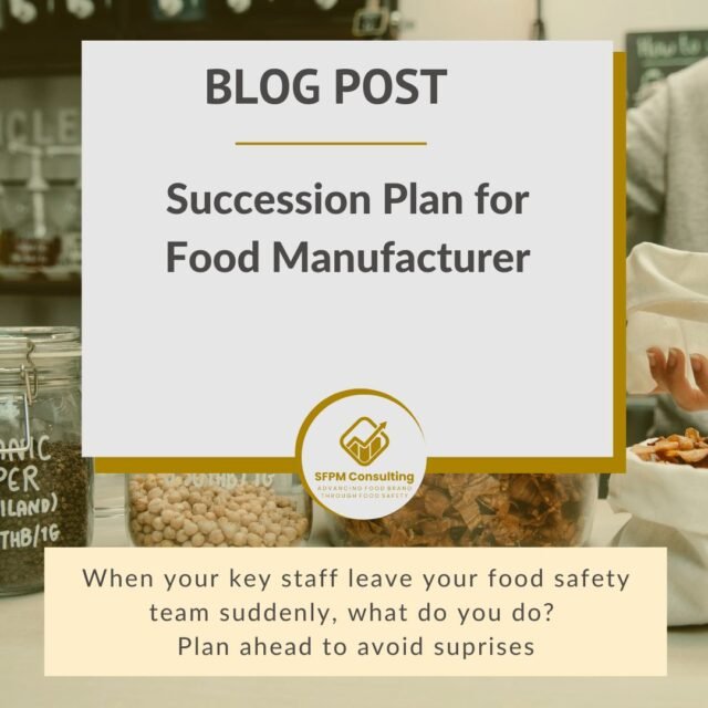 Succession Plan for Food Manufacturer by SFPM Consulting