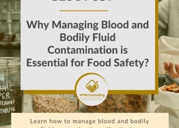 SFPM Consulting present Why Managing Blood and Bodily Fluid Contamination is Essential for Food Safety blog