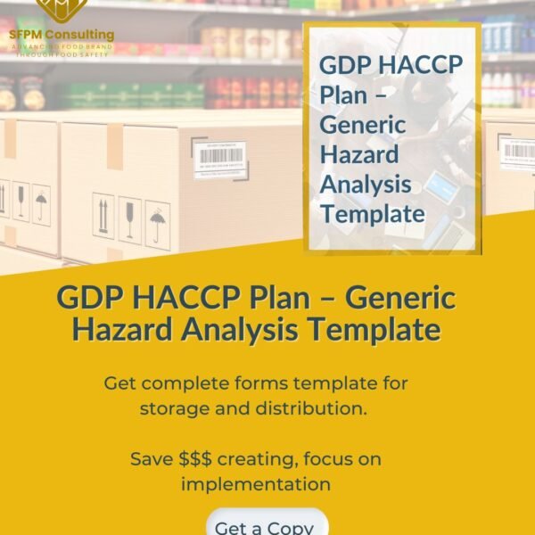 GDP HACCP Plan - Image 1