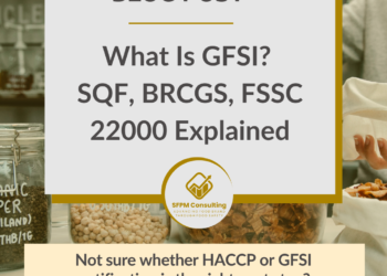 SFPM Consulting present What Is GFSI? SQF, BRCGS, FSSC 22000 Explained blog
